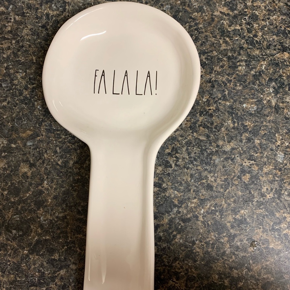 Rae Dunn Christmas spoon rest